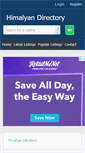 Mobile Screenshot of himalyan.com