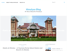 Tablet Screenshot of himalyan.org
